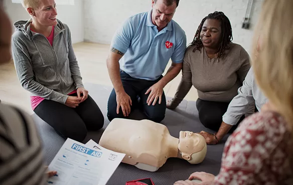First Aid CPR Classes AED Training