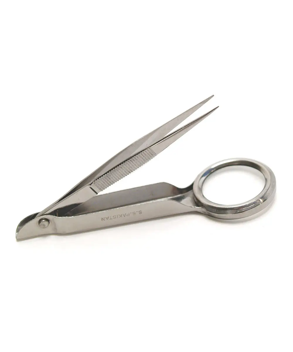 Splinter Tweezer With Magnifier