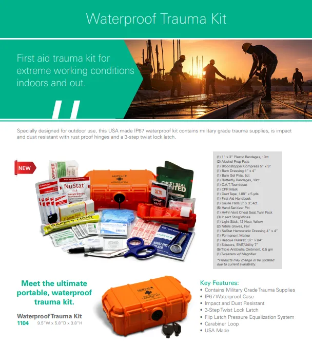 Waterproof Trauma Kit